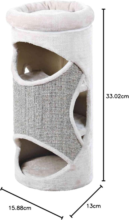 Trixie Cat Tower, 50 Cm, Brown/ Beige