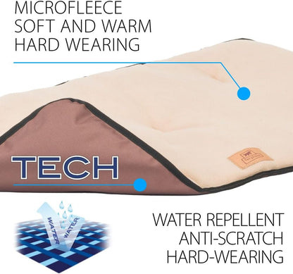 Ferplast Double-Sided Scratch-Proof and Waterproof Dog Bed Cushion for Small Dogs