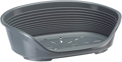 Ferplast Eco-Friendly Dog and Cat Bed - Small Size - Made from 100% Recycled Plastic