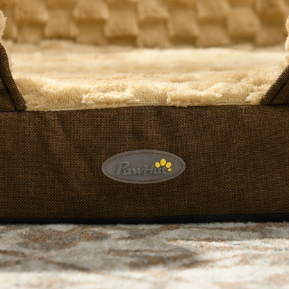 Calming Dog Bed for Large Breeds - Brown Pet Mattress